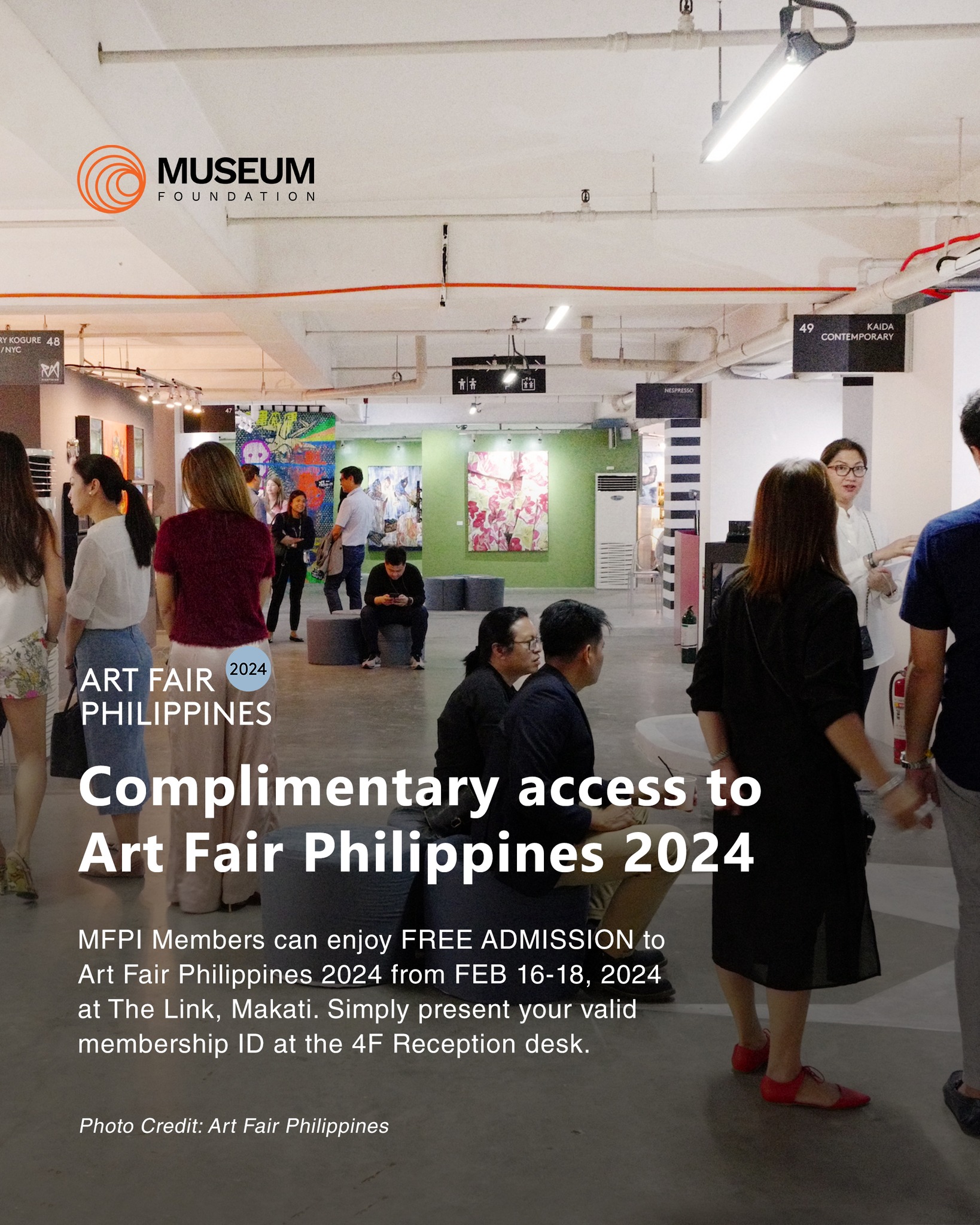 FREE ADMISSION to Art Fair Philippines 2024